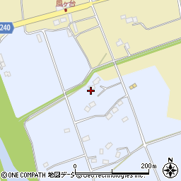 栃木県鹿沼市下日向751周辺の地図