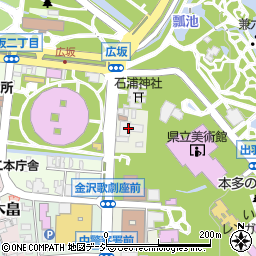 株式会社商工組合中央金庫　金沢支店周辺の地図