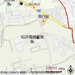 松井電器産業株式会社　鹿沼事業部周辺の地図