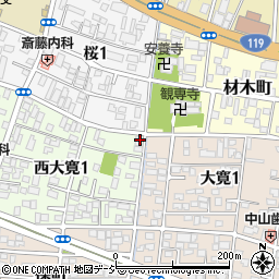 池田室内表具店周辺の地図