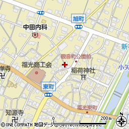 富山県南砺市福光（寺町）周辺の地図