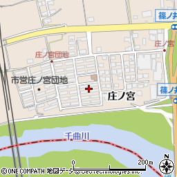 長野県長野市篠ノ井塩崎庄ノ宮周辺の地図