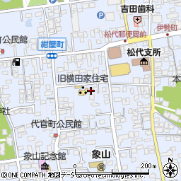 長野県長野市松代町松代代官町1433-4周辺の地図