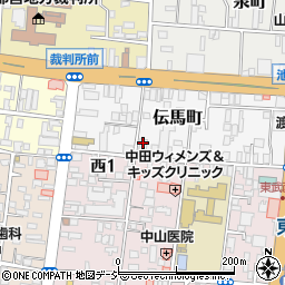 有限会社上野周辺の地図