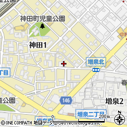 金沢市水泳協会（ＮＰＯ法人）周辺の地図