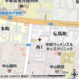 鶴屋伝馬町コーポＡ周辺の地図