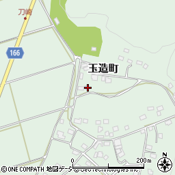 茨城県常陸太田市玉造町1357周辺の地図