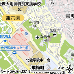 石川県金沢市東兼六町5-18周辺の地図