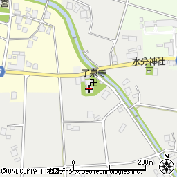 了泉寺周辺の地図