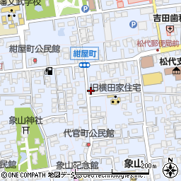 長野県長野市松代町松代代官町1436-4周辺の地図