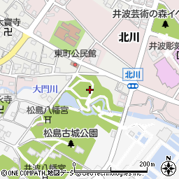 大門川河川公園周辺の地図