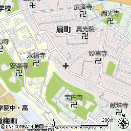 タカサキ美容室周辺の地図