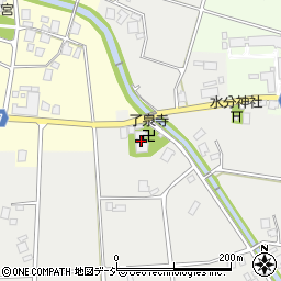 了泉寺周辺の地図