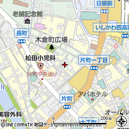 金沢学生のまち市民交流館周辺の地図