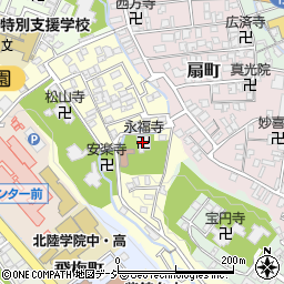 永福寺周辺の地図