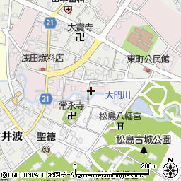 北川公民館周辺の地図