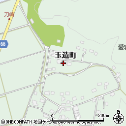 茨城県常陸太田市玉造町1367周辺の地図