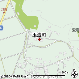 茨城県常陸太田市玉造町1368周辺の地図