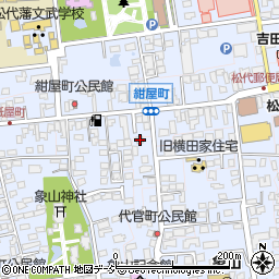 長野県長野市松代町松代代官町1437-2周辺の地図