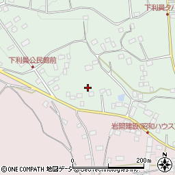 茨城県常陸太田市下利員町645-1周辺の地図