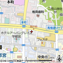 阪急交通社　北関東支店海外旅行周辺の地図