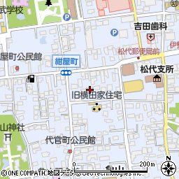 長野県長野市松代町松代代官町1435周辺の地図