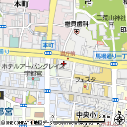 ダイワボウ情報システム株式会社　宇都宮営業所周辺の地図