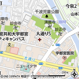 宇賀神建築設計事務所周辺の地図