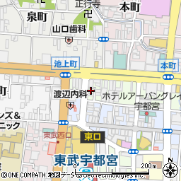 アイプリモ宇都宮本店周辺の地図