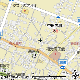 富山県南砺市福光神田町周辺の地図