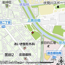 黒田児童公園周辺の地図
