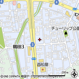 栃木県宇都宮市鶴田2丁目38-26周辺の地図