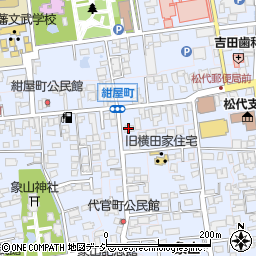 宮坂酒造店周辺の地図