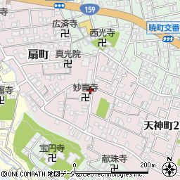 東京設計事務所北陸周辺の地図
