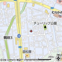 栃木県宇都宮市鶴田2丁目37-12周辺の地図