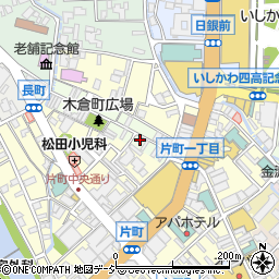 金沢片町Hubb ハブ 周辺の地図