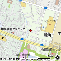 栃木県宇都宮市睦町9-20周辺の地図