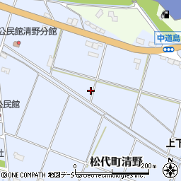 長野県長野市松代町清野255-3周辺の地図