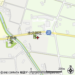 富山県南砺市三清東323周辺の地図