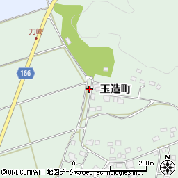 茨城県常陸太田市玉造町481周辺の地図