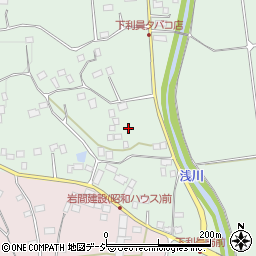 茨城県常陸太田市下利員町776周辺の地図