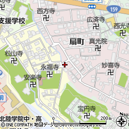 坂田理容所周辺の地図