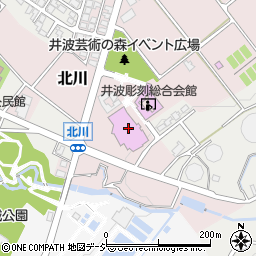 道の駅井波周辺の地図