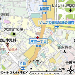 ファミリーマート金沢片町二丁目店周辺の地図