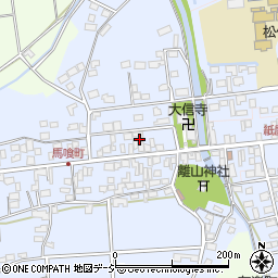 長野県長野市松代町松代馬喰町周辺の地図