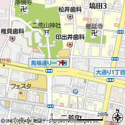 大和証券株式会社　宇都宮支店周辺の地図