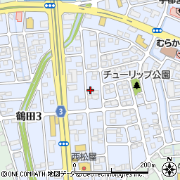 栃木県宇都宮市鶴田2丁目37-23周辺の地図