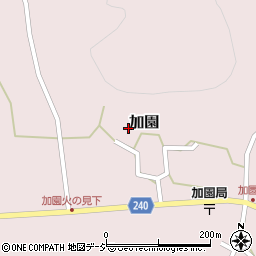 栃木県鹿沼市加園976周辺の地図
