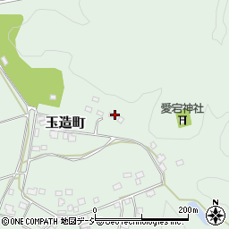 茨城県常陸太田市玉造町1383周辺の地図