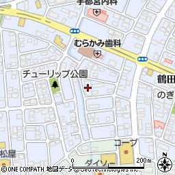 ふるさとホーム宇都宮鶴田周辺の地図